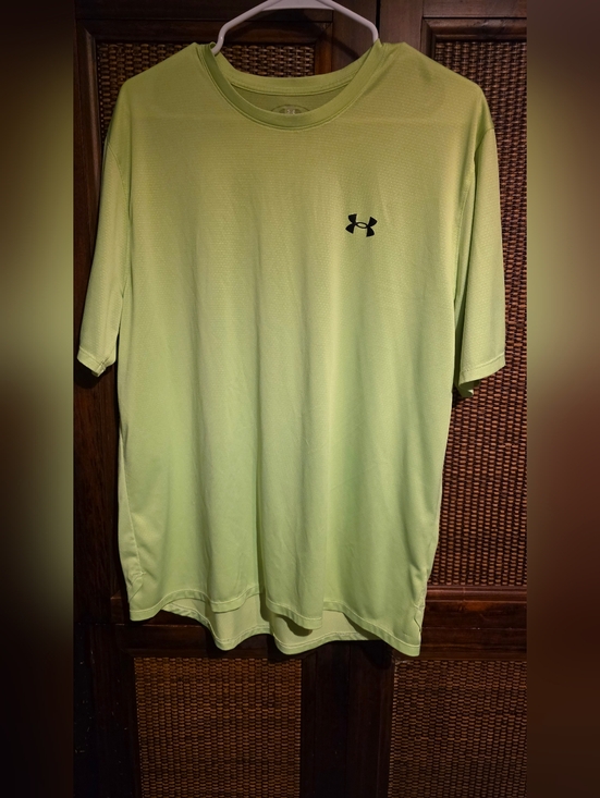 Under Armour Other - Under Armour Men’s Light Green Short-Sleeve Performance Tee Size Large EUC